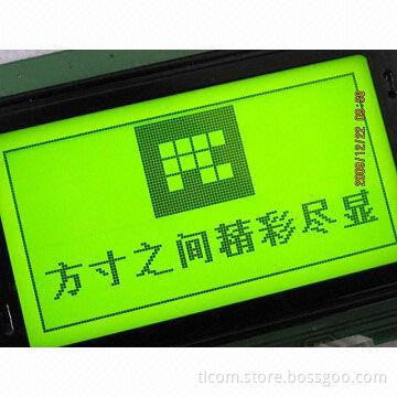Graphic LCD Module with LCM, 128 x 64 Dots, Sized 93 x 70mm